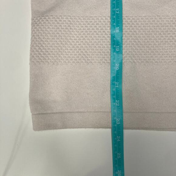 Tommy Hilfiger Men's Cream Textured Polo Shirt Classic Casual - Picture 9 of 9